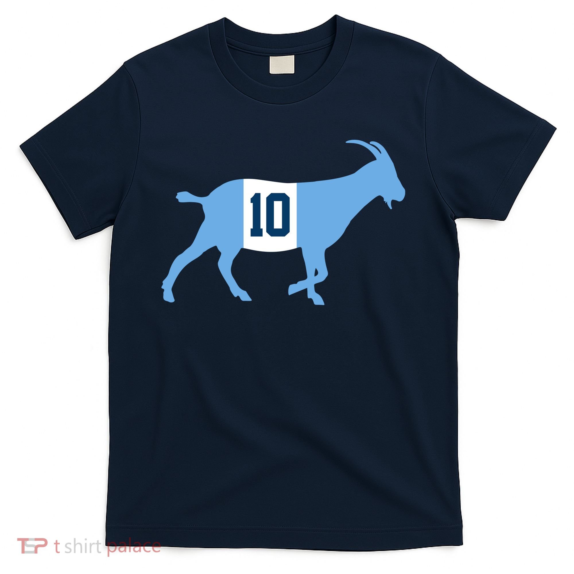 Messi Goat #10 Argentina Soccer T-Shirt