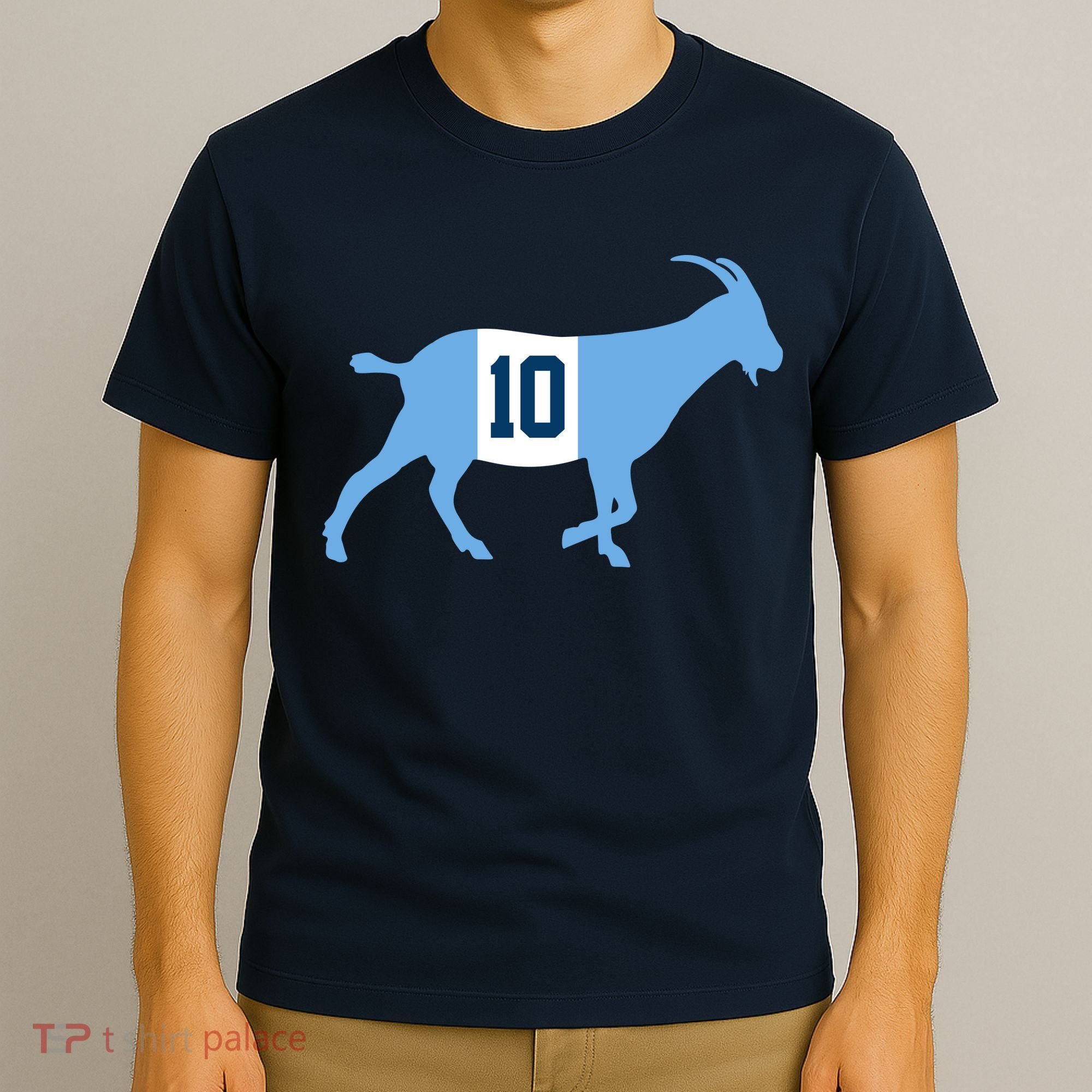 Messi Goat #10 Argentina Soccer T-Shirt