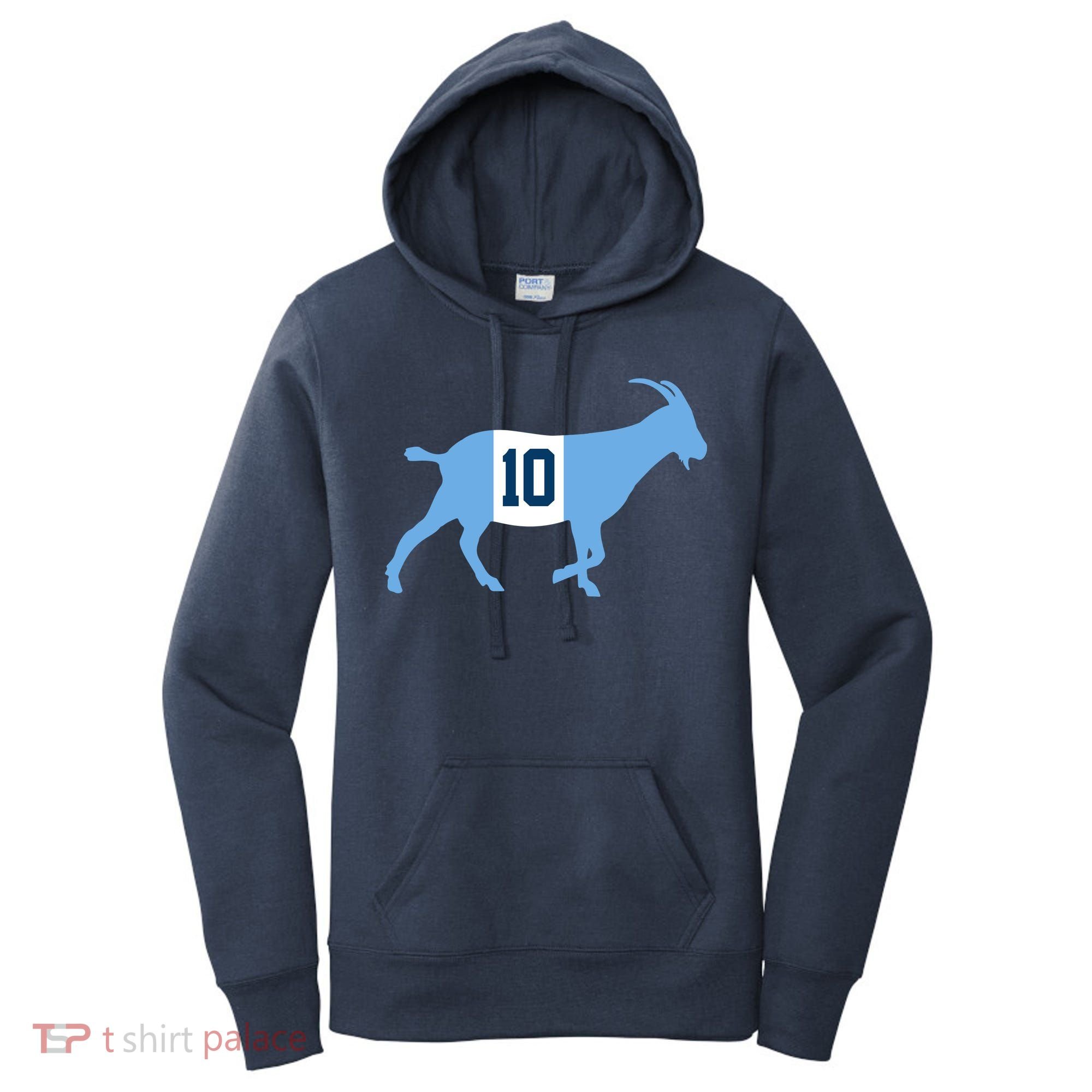 Messi Goat #10 Argentina Soccer Women's Hoodie