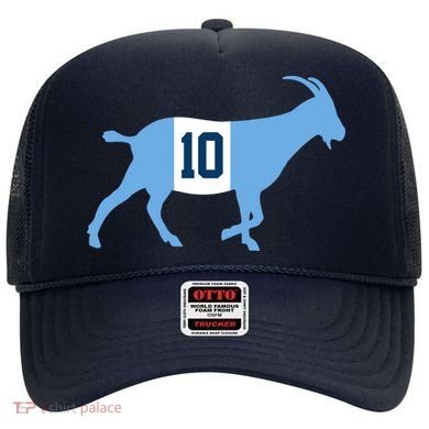 Messi Goat #10 Argentina Soccer Hat