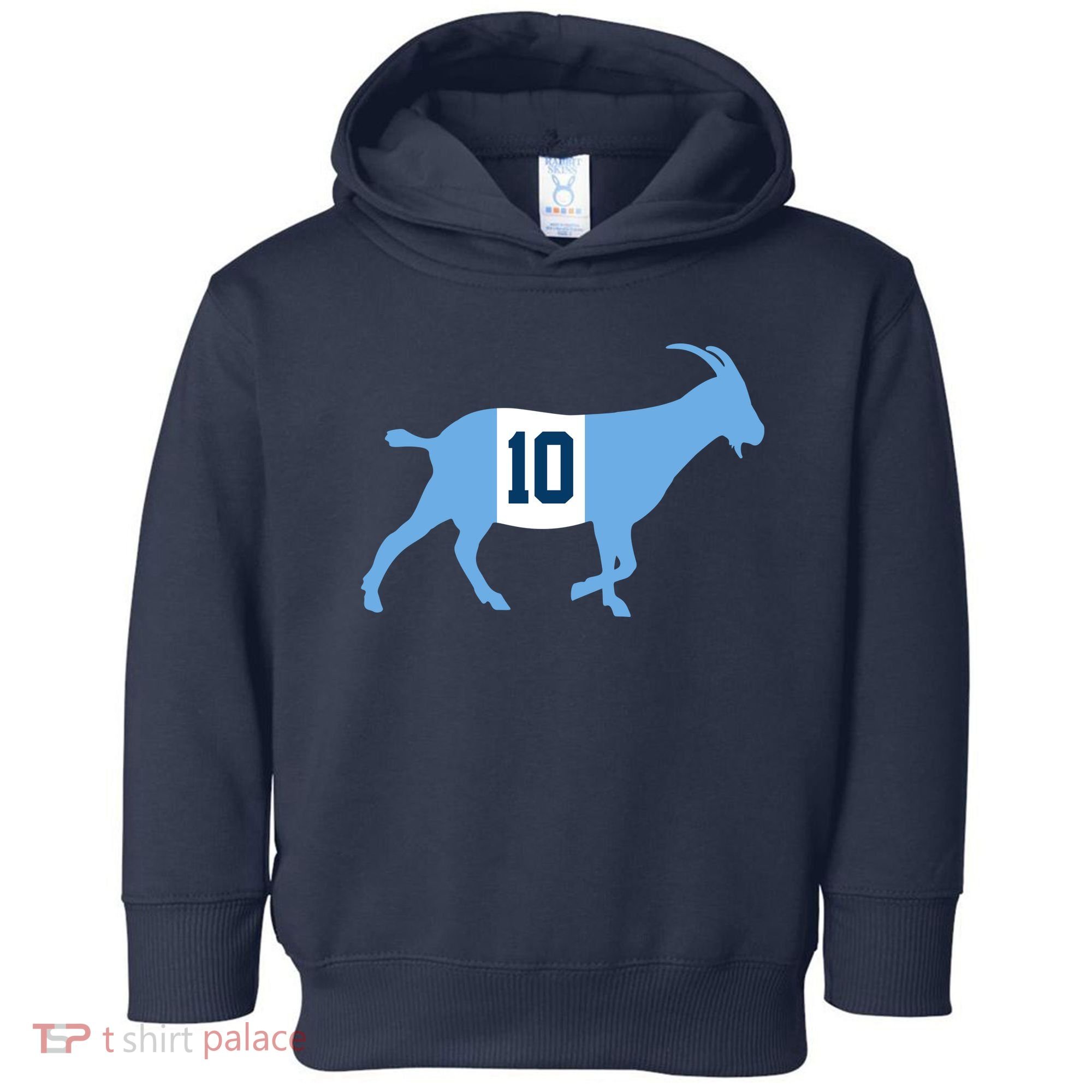 Messi Goat #10 Argentina Soccer Toddler Hoodie