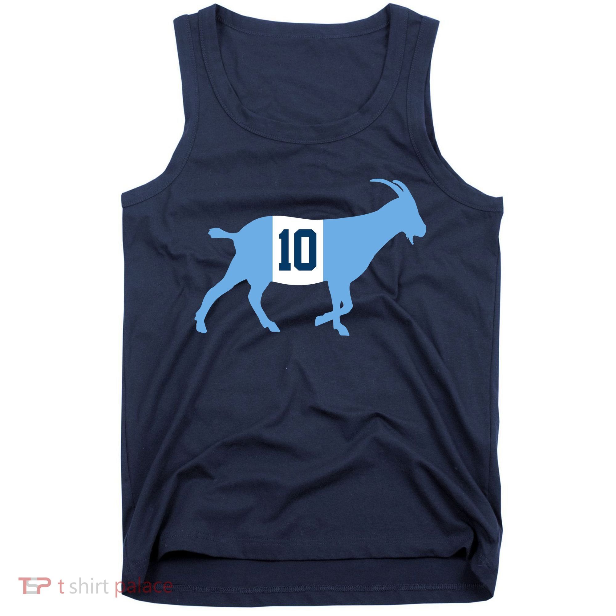 Messi Goat #10 Argentina Soccer Tank Top
