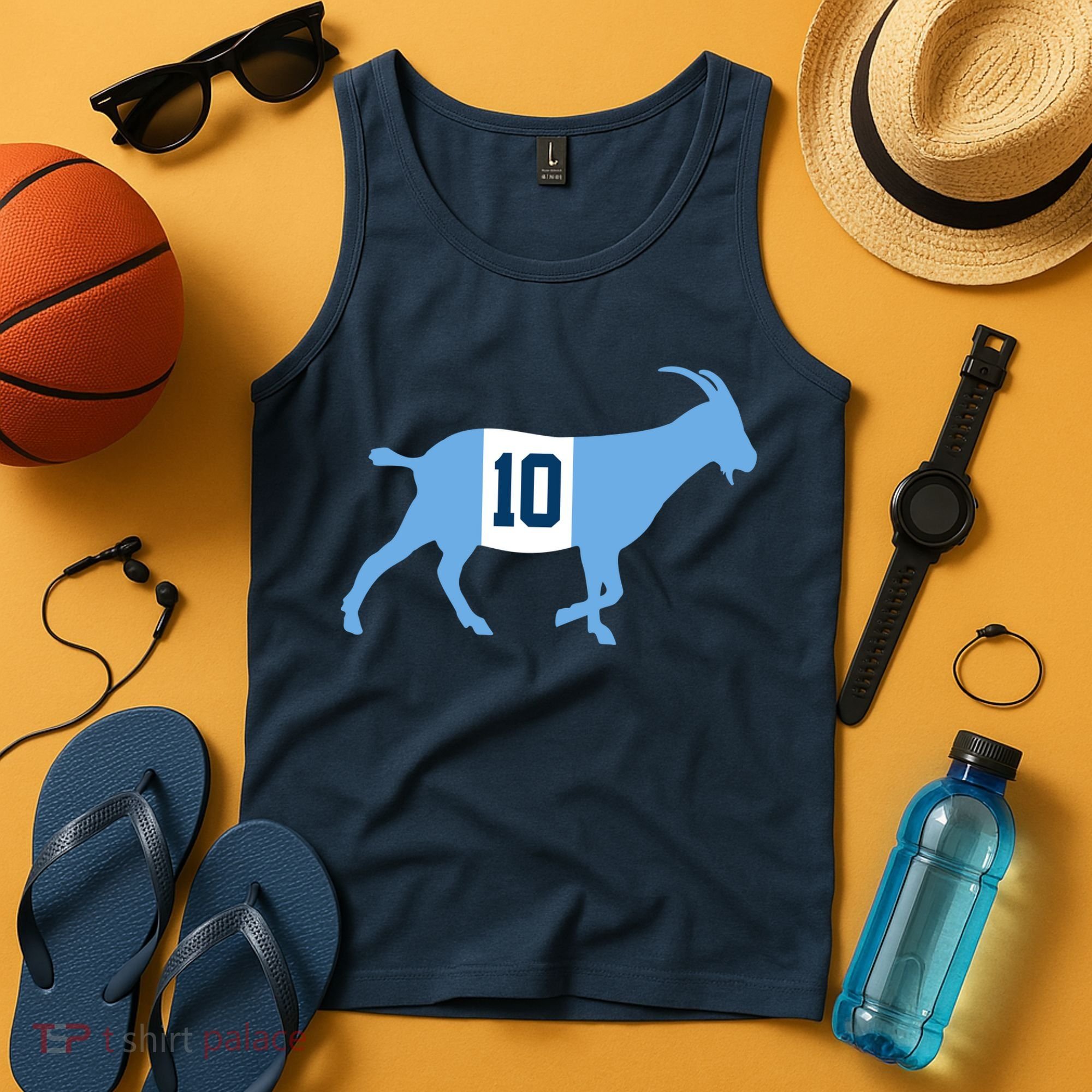 Messi Goat #10 Argentina Soccer Tank Top