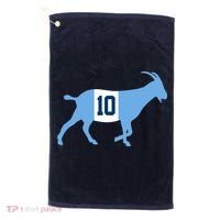 Messi Goat #10 Argentina Soccer Golf Towel thumb 0