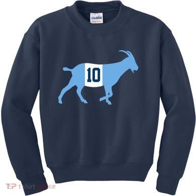 Messi Goat #10 Argentina Soccer Kids Sweatshirt
