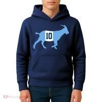 Messi Goat #10 Argentina Soccer Kids Hoodie thumb 4