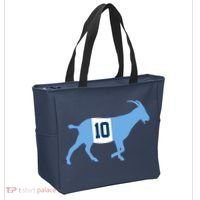 Messi Goat #10 Argentina Soccer Tote Bag thumb 2