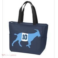 Messi Goat #10 Argentina Soccer Tote Bag thumb 3