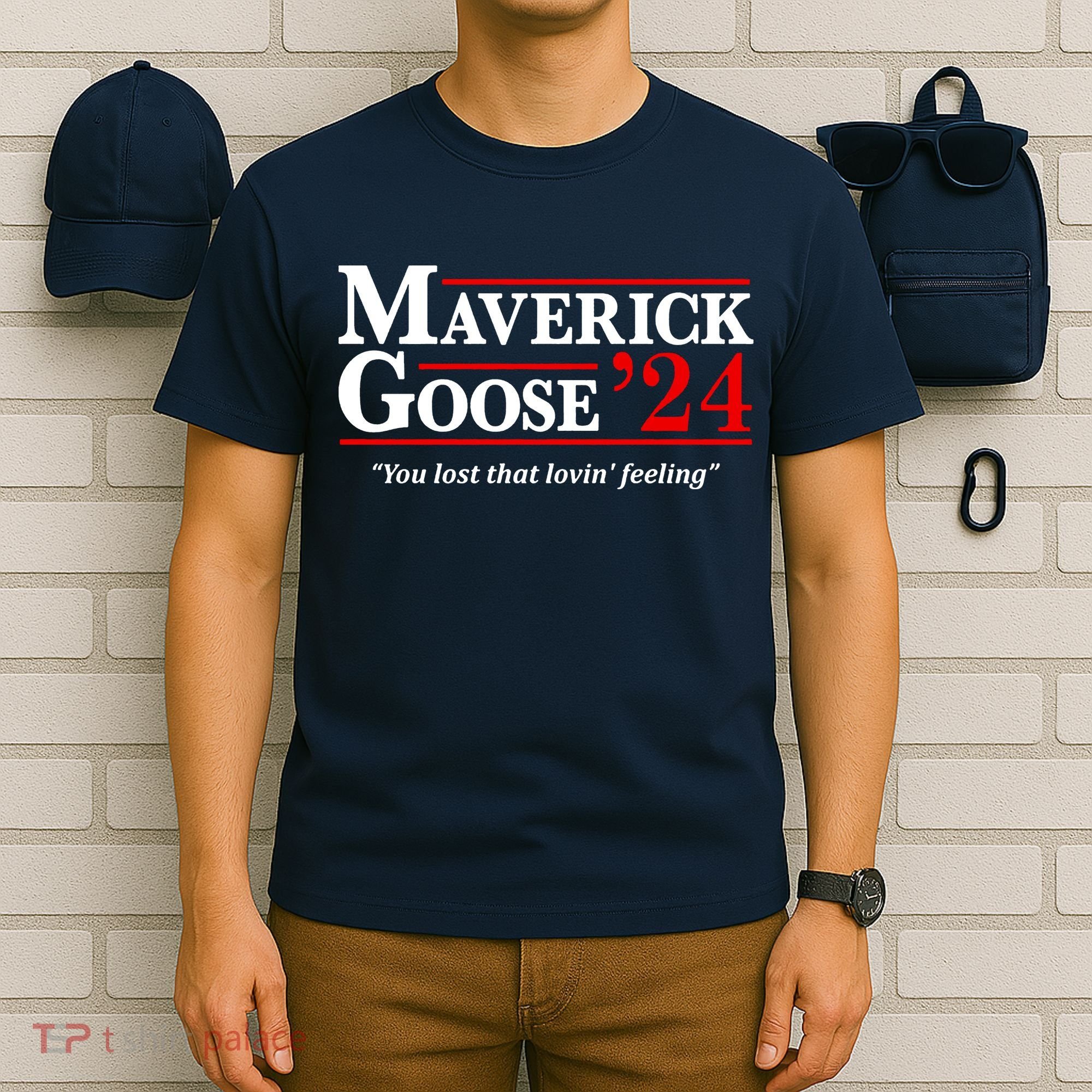 Maverick Goose 24 2024 Election Maverick For President USA Pilot 2024 T-Shirt