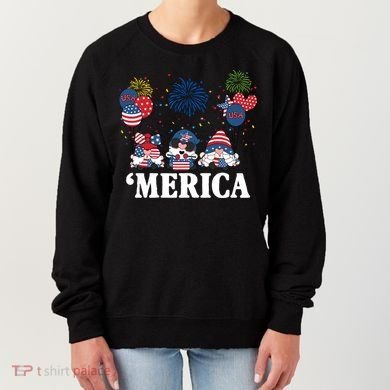 Merica Gnome 4th Of July Celebration Women's Sweatshirt