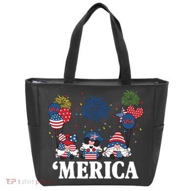 Merica Gnome 4th Of July Celebration Tote Bag