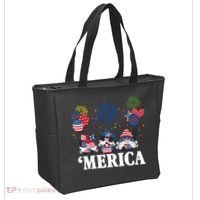 Merica Gnome 4th Of July Celebration Tote Bag thumb 2