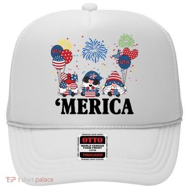 Merica Gnome 4th Of July Celebration Hat