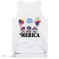 Merica Gnome 4th Of July Celebration Tank Top thumb 0