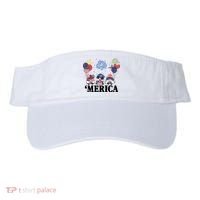 Merica Gnome 4th Of July Celebration Visor thumb 0