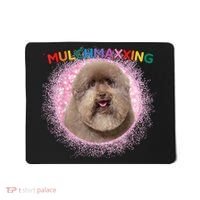 Mulch Gang 4 Life Mulchmaxxing Puppy Dog Meme For Dog Lovers Mousepad thumb 0