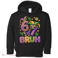 Mardi Gras 67 Bruh Funny 6-7 Meme Toddler Hoodie thumb 0