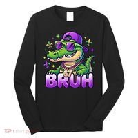 Mardi Gras 67 BRUH Alligator 6-7 Meme Six Seven Long Sleeve Shirt thumb 0