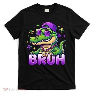 Mardi Gras 67 BRUH Alligator 6-7 Meme Six Seven T-Shirt