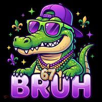 Mardi Gras 67 BRUH Alligator 6-7 Meme Six Seven Coffee Mug thumb 5