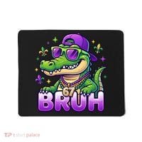 Mardi Gras 67 BRUH Alligator 6-7 Meme Six Seven Mousepad thumb 0