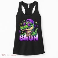 Mardi Gras 67 BRUH Alligator 6-7 Meme Six Seven Women's Tank Top thumb 0