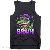 Mardi Gras 67 BRUH Alligator 6-7 Meme Six Seven Tank Top thumb 0