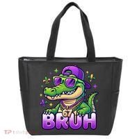 Mardi Gras 67 BRUH Alligator 6-7 Meme Six Seven Tote Bag thumb 0
