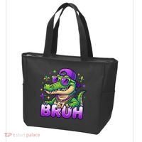 Mardi Gras 67 BRUH Alligator 6-7 Meme Six Seven Tote Bag thumb 3