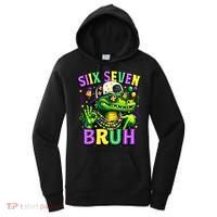 Mardi Gras 67 Six Seven Bruh Mardigator Alligator 6-7 Women's Hoodie thumb 0