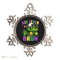 Mardi Gras 67 Six Seven Bruh Mardigator Alligator 6-7 Ornament thumb 0