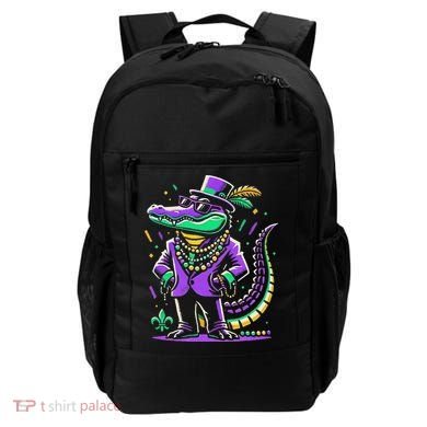 Mardi Gras Alligator Mardi Gras Backpack