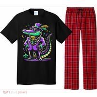Mardi Gras Alligator Mardi Gras Pajama Set thumb 0