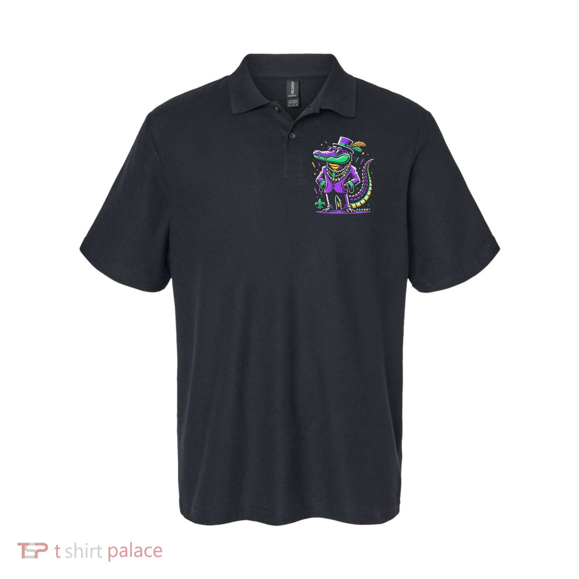 Mardi Gras Alligator Mardi Gras Polo