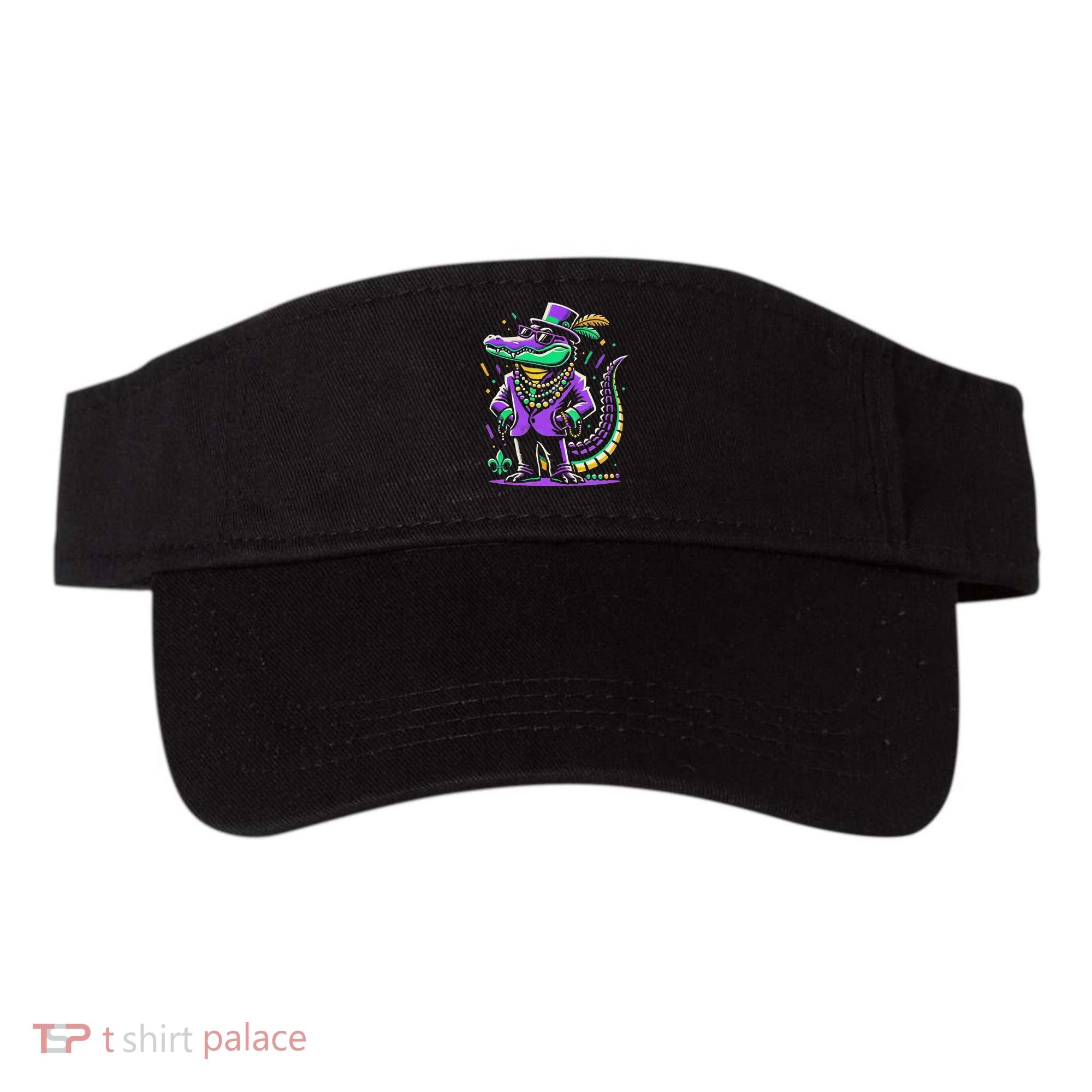 Mardi Gras Alligator Mardi Gras Visor