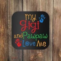 My Gigi And Pawpaw Love Me Coaster thumb 0