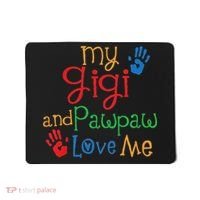 My Gigi And Pawpaw Love Me Mousepad thumb 0