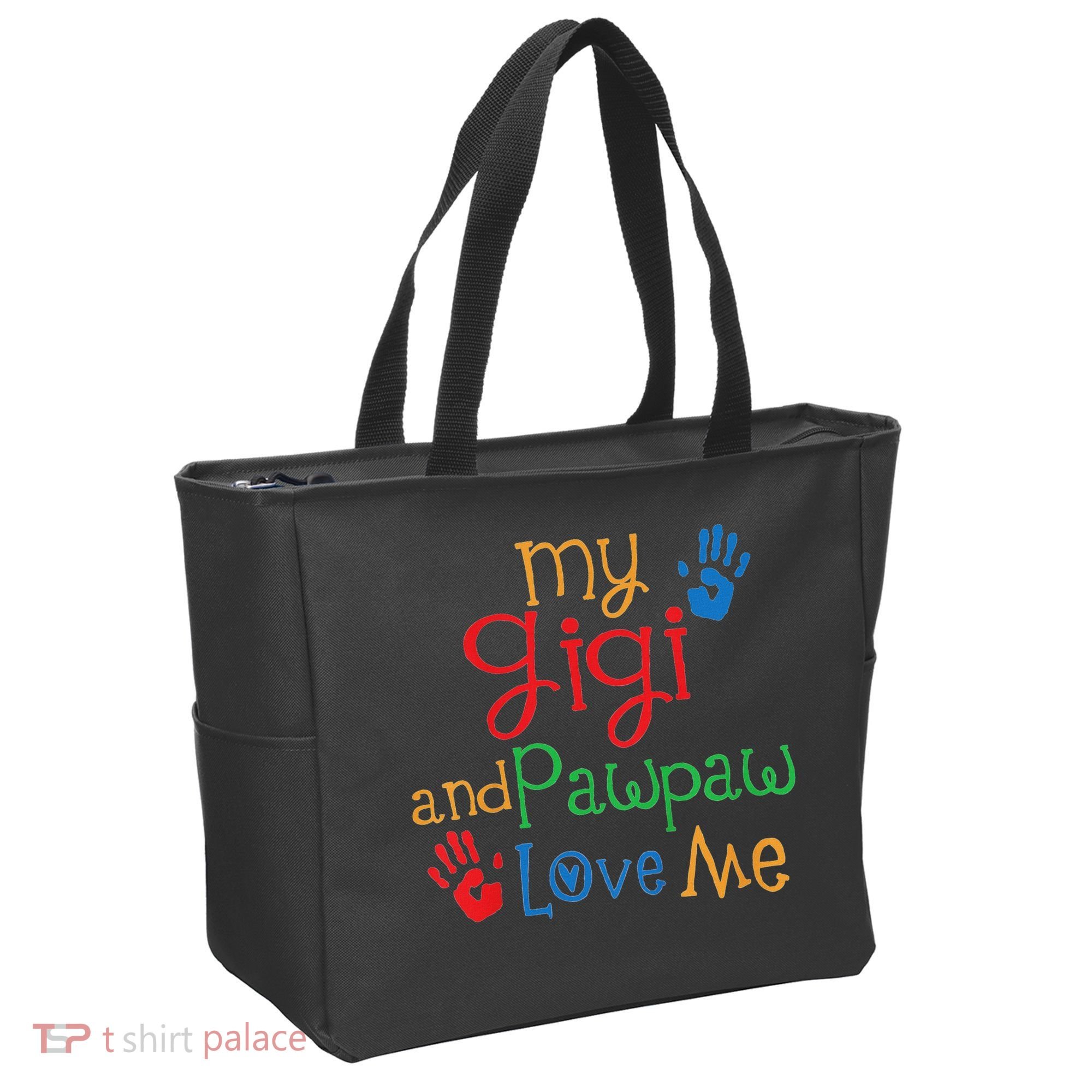 My Gigi And Pawpaw Love Me Tote Bag