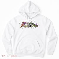 Mardi Gras Alligator Pelican Crawfish New Orleans Carnival Hoodie thumb 0