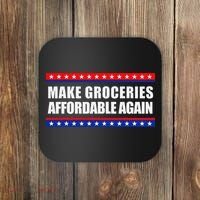 Make Groceries Affordable Again Antibiden Gift Coaster thumb 0