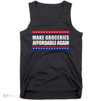 Make Groceries Affordable Again Antibiden Gift Tank Top thumb 0