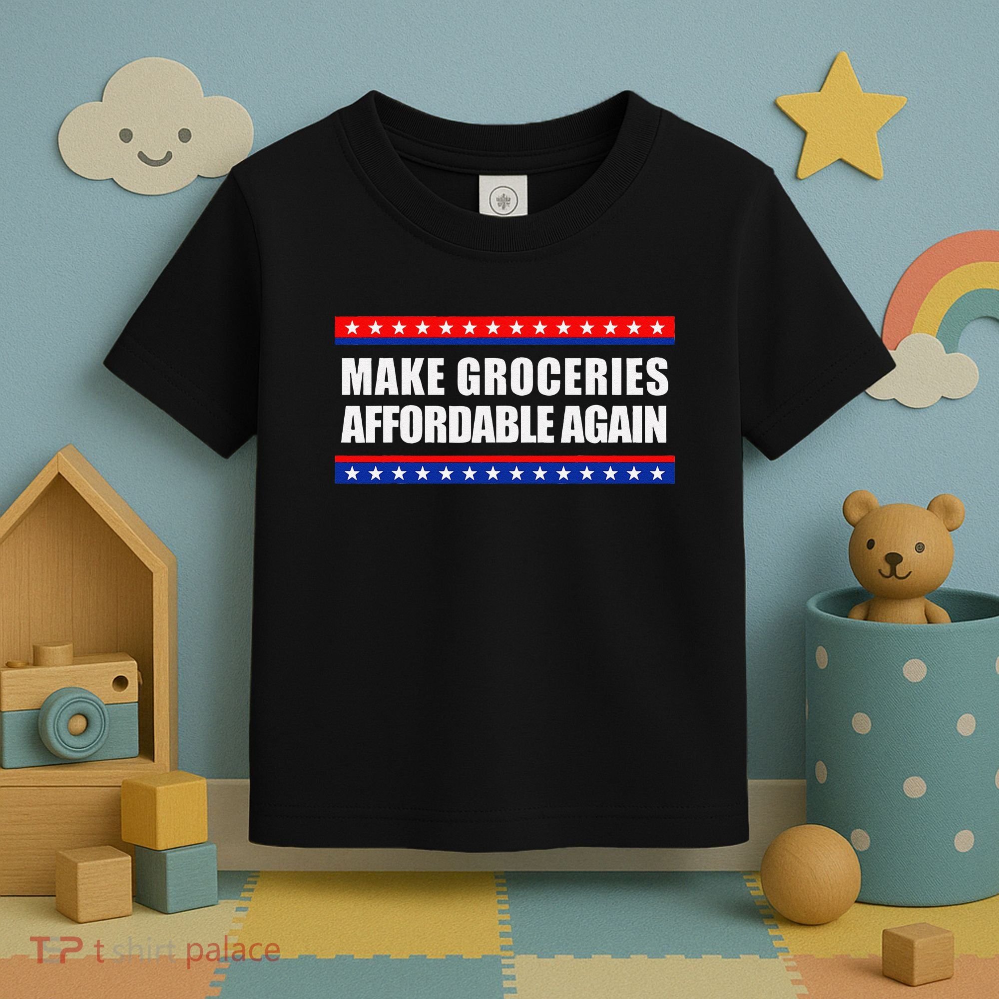 Make Groceries Affordable Again Antibiden Gift Toddler T-Shirt