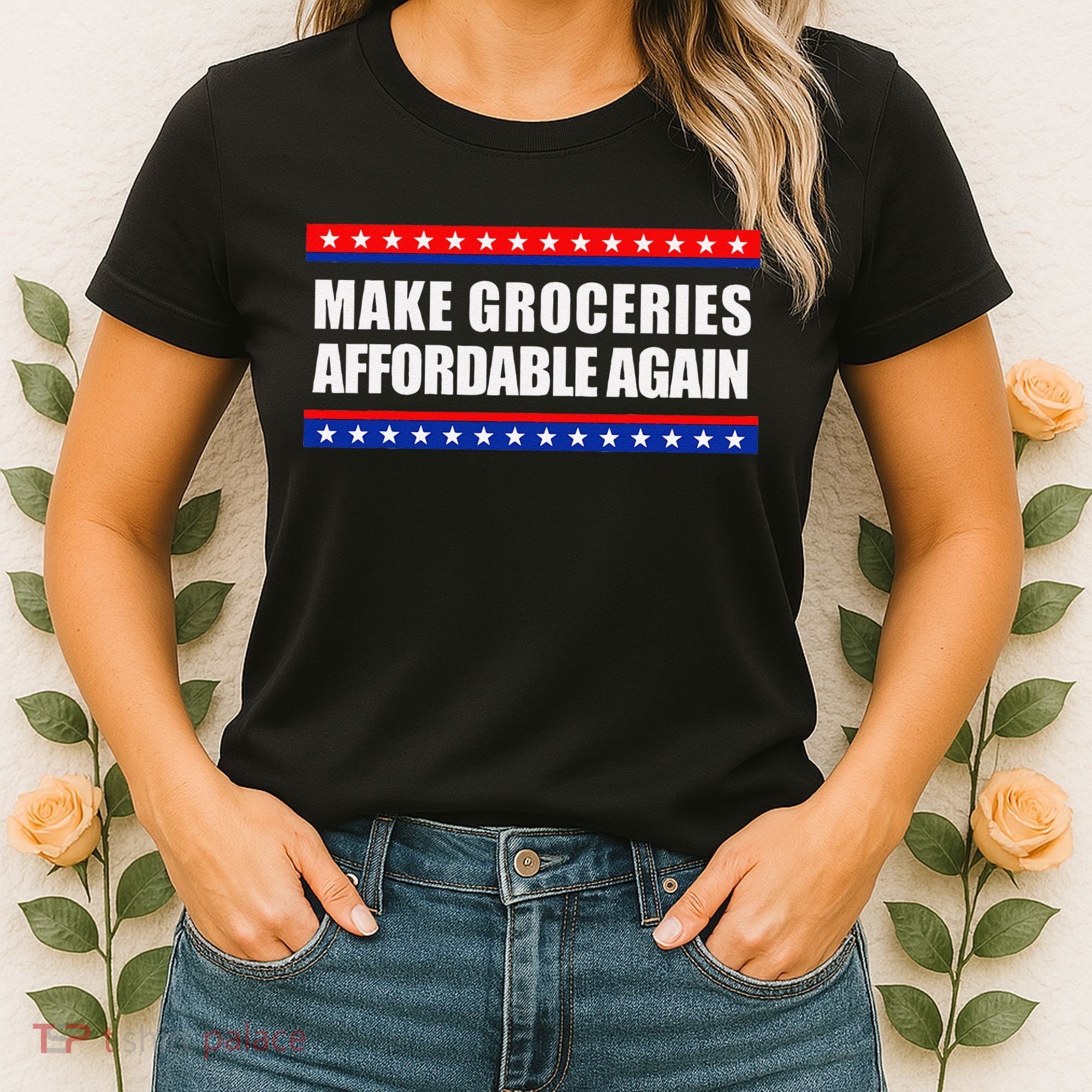 Make Groceries Affordable Again Antibiden Gift Women's T-Shirt