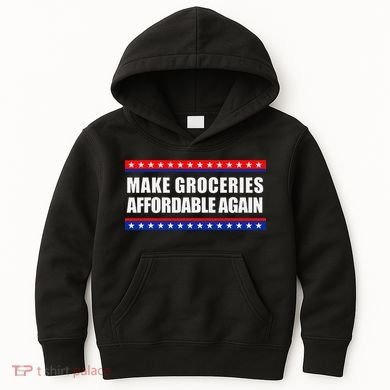 Make Groceries Affordable Again Antibiden Gift Kids Hoodie