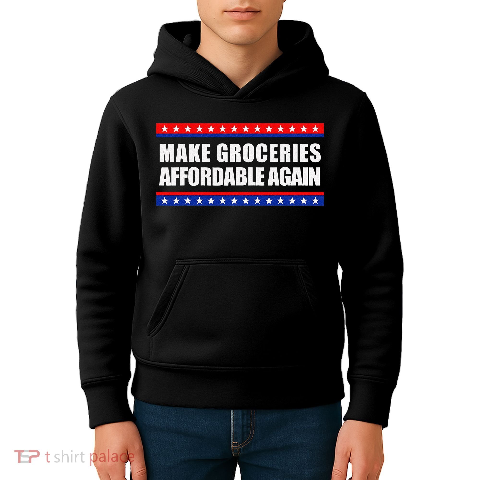 Make Groceries Affordable Again Antibiden Gift Kids Hoodie