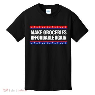 Make Groceries Affordable Again Antibiden Gift Kids T-Shirt