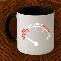 My Give A Shit Meter Coffee Mug thumb 2