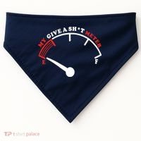 My Give A Shit Meter USA-Made Doggie Bandana thumb 0