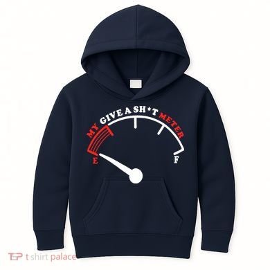 My Give A Shit Meter Kids Hoodie