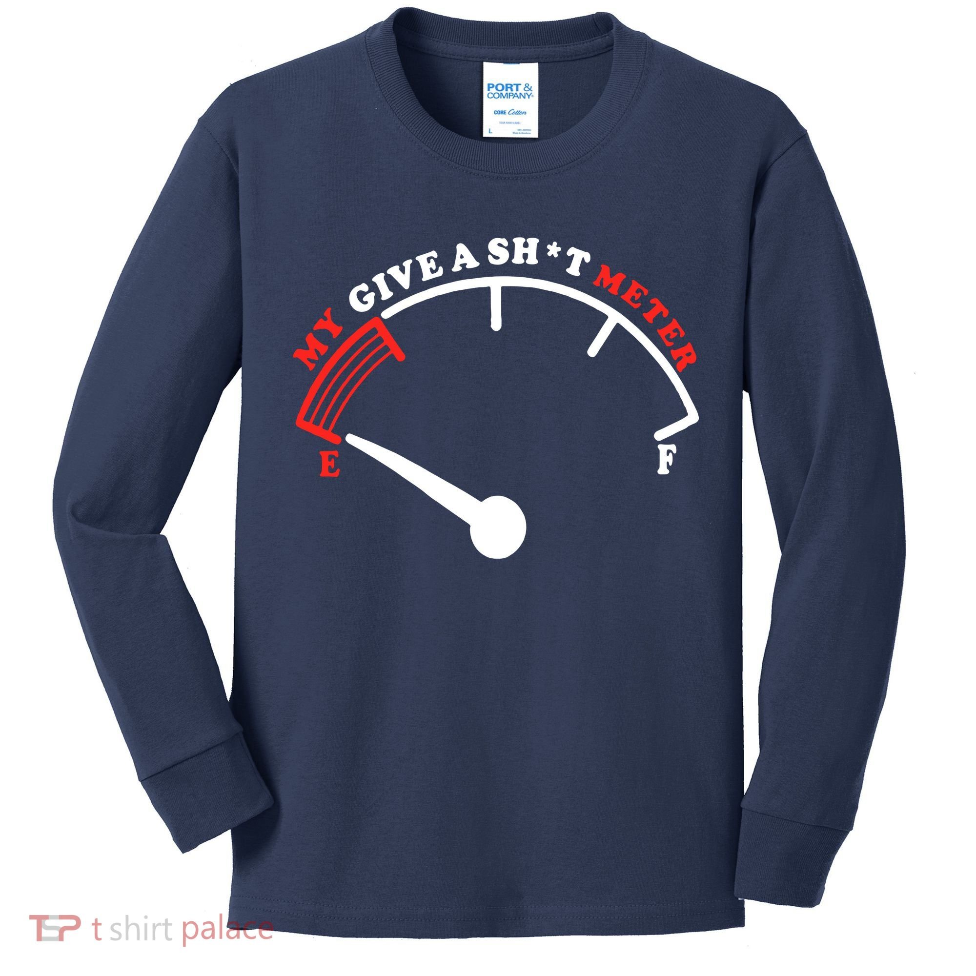 My Give A Shit Meter Kids Long Sleeve Shirt